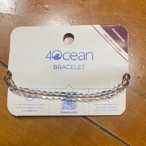 4Ocean Bracelet. Funds global Ocean Cleanup. NWT